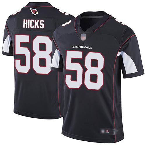 Arizona Cardinals Limited Black Men Jordan Hicks Alternate Jersey NFL Football 58 Vapor Untouchable